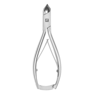 Zwilling Nail Clippers, Head Cutter (for Firm Nails and Nail Corners, Ergonomic Handles, Especially Sharp Edges), Premium, Silver