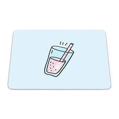 Questo Casa, Rectangle Digital Printed Mouse Pad, Non-Slip Base, for Office and Home, Size: 22 x 18 cm