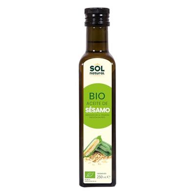 Sol Natural Olio di Semi bio Piccolo 250 ml, Nero, Estandar