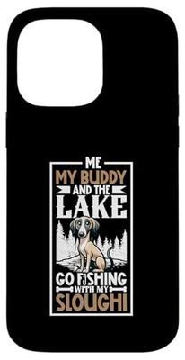 Fishing and Arabian Greyhound Case for iPhone 14 Pro Max