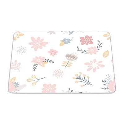 Bonamaison, Tapis de Souris Rectangle Imprimé Numériquement, Fond Antidérapant, pour Bureau et Maison, Taille: 22x18cm