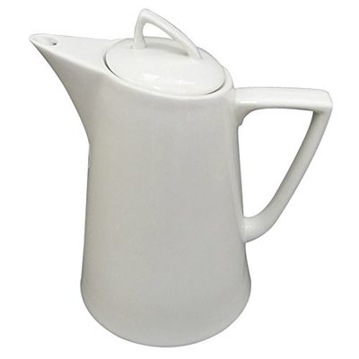 Mjölkkanna 18 x 13 x 20,5 cm vitt porslin – 2 enheter