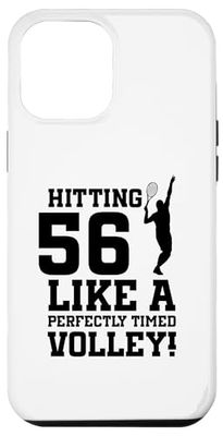 iPhone 13 Pro Max 56th Birthday Tennis 56 Years Old Tennis Player Birthday Case