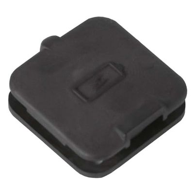 MASSI Tapon oplaadpoort K2, volwassenen, uniseks, zwart, eenheidsmaat