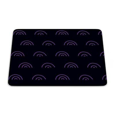 Bonamaison, Tappetino per mouse rettangolare, con stampa digitale, antiscivolo, per ufficio e casa, dimensioni: 22 x 18 cm