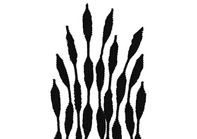 INNSPIRO Chenille pipe cleaner shapes black 13 mm.x30 cm. 25u.