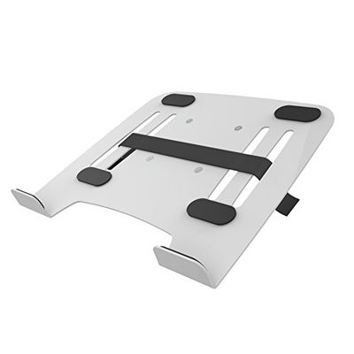 PureMounts PM-ADAPT-NBW Notebookhouder voor VESA Tafelsteunen wit, 75x75 en 100x100