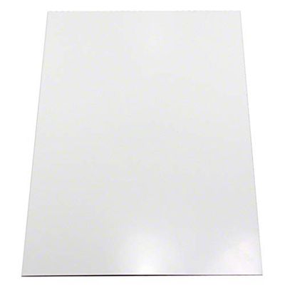 Magflex® A4 Foglio Magnetico Bianco Lucido Per La Creazione Di Opere D'Arte, Segni O Display Magnetici