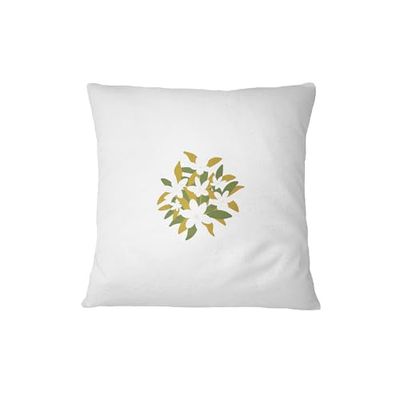 Bona Basics, Fodera decorativa per cuscino, decorazione per la casa, per divano, caffetteria, Dimensioni: 45X45 cm, Colore: Bianco