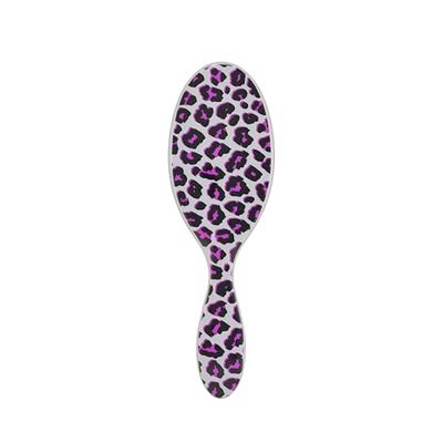 WetBrush Original Detangler Hair Brush with Ulta Soft Intelliflex Bristles to Gently Separate Knots With Ease, Does Not Rip Hair, For All Hair Types, Safari Pink Leopard
