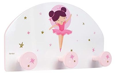 FUN HOUSE 713482 Danseuse BALLERINEPorte Manteau pour Enfant H.37 X L.21.5 X P.68 CM