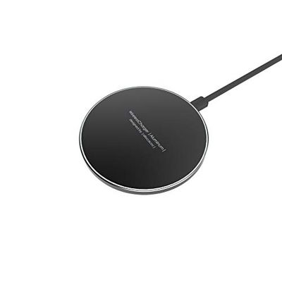 Allocacoc Wireless Charger | Aluminium - Draadloze Lader - Draadloos Opladen - Snellader - Qi Lader
