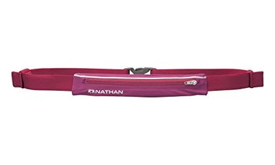 Nathan Sports Training 5 K Belt-Black, Taglia Unica, Unisex, Training, Very Berry, Taglia Unica