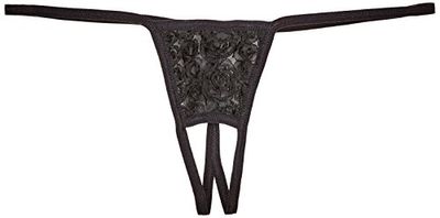 Età Bodywear - OpenString Pivoine, Nero (schwarz), S/M