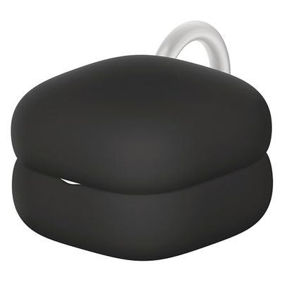 Fodral för Sony LinkBuds Fit - Enkel clip-on-ring, gör dina hörlurar mer personliga, endast för LinkBuds Fit - Pure Black
