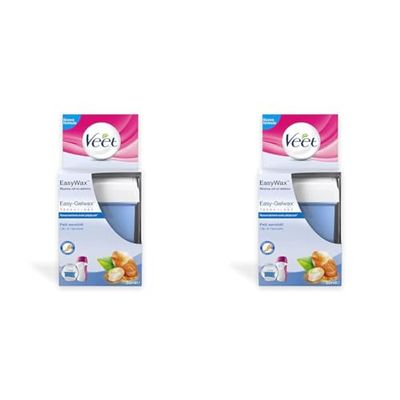 Veet Ricarica Roll-On Gambe e Braccia Pelli Sensibili (Confezione da 2)