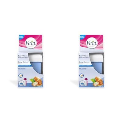 Veet Ricarica Roll-On Gambe e Braccia Pelli Sensibili (Confezione da 2)