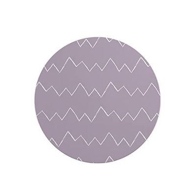 Questo Casa, Round Digital Printed Mouse Pad, Non-Slip Base, for Office and Home, Diameter:22cm