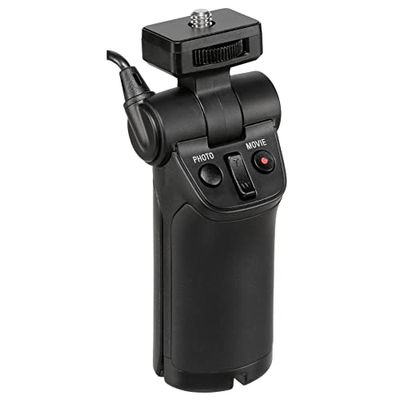 Sony VCTSGR1 Shooting Grip con Impugnatura Ergonomica e Funzione Treppiedi per Fotocamere Digitali Compatte Sony, Ottimale per Video e Vlog, Nero