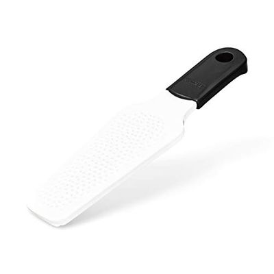 Kyocera CMG25 Grattugia con Fondo Antiscivolo e Impugnatura Soft Grip, Ceramica, Multicolore, 20.1x15.1x10.1 cm