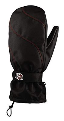 Wilson Staff Muffole da Golf, MITTEN, Costruzione multi-tessuto, Taglia: OSFA, Colore: Nero, WGJA00990