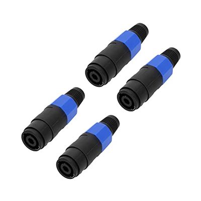 Adam Hall Connectors 3 STAR C SM4; 4-polige luidsprekerconnector, 4 stuks