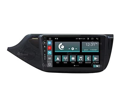 Autoradio Custom Fit per Kia Ceed dal 2012 nero lucido con GPS e telecamera standard Android GPS Bluetooth WiFi USB DAB+ Touchscreen 9" 8core Carplay AndroidAuto