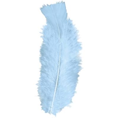 W WIDMANN MILANO Party Fashion - 50 piume, lunghezza ca. 10 cm, accessorio indiano, per bricolage