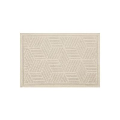 Spirella Alfombra de baño de algodón Cubo 50x80cm Arena