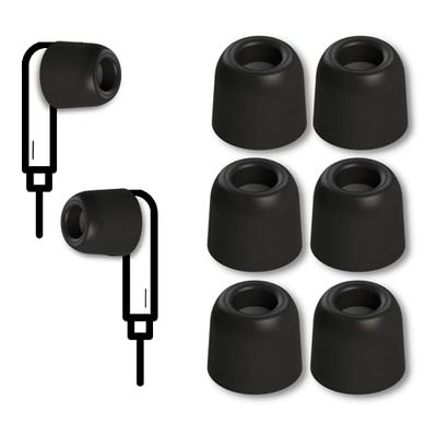 Comply 3 paia di tappi per le orecchie TZ-500 Core Series, per 64 audio, AKG, Axil, taglia L