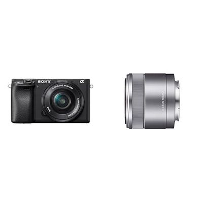 Kit Sony Alpha ILCE6400AKB.CEC +Sony obiettivo SEL30M35.AE