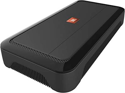 JBL Club A5055 Etapa de Potencia Coche de 5 Canales - Audio Amplificador HiFi de Radio para Coche 4 Canales x 75 vatios RMS para Altavoces + 1 Canal x 500 vatios RMS para Subwoofer