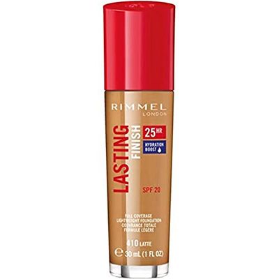 Old Product & Packaging - Rimmel Lasting Finish 25 Hour Foundation Latte