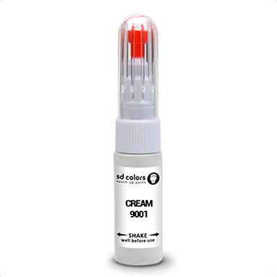 SD COLORS CREAM RAL 9001 New Touch Up Paint Pen 20 ML REPAIR SCRATCH CHIP BRUSH