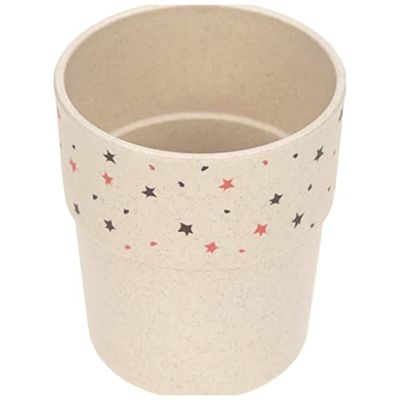 LÄSSIG Barnmugg dryckeskopp barnservis utan melamin, BPA-fri, för diskmaskin och mikrovågsugn/mugg liten vattensvan