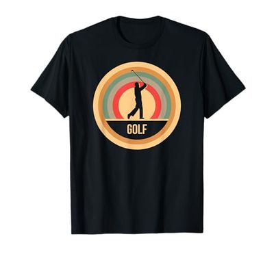 Golf Vintage Retrò Regalo Per Golfisti Maglietta