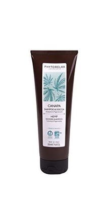 Phytorelax Laboratories Shampoo e Doccia Idratante e Rigenerante Canapa - 250 ml