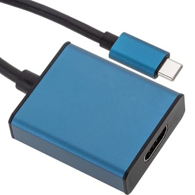 BeMatik Conversor USB-C 3.1 macho para vídeo HDMI-A fêmea