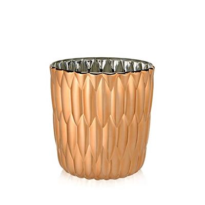 Kartell Jelly, Jarrón, Cobre, Metalizado, 23,5 x 25 cm