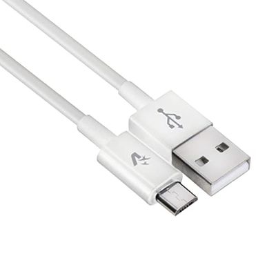 Vultech SM-T112BK USB till Micro-Usb 2A-kabel, USB 2.0-kabel TPE 1m snabbladdning Kompatibel med Samsung S5/S6/S7, Huawei, HTC,HTC,Kindle, PS4. Hög kvalitet och hållbar