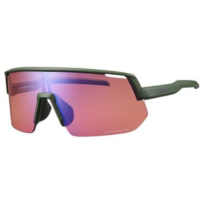 SHIMANO Unisex Adult Eyeware TCNL2 fietsbril, meerkleurig, één maat