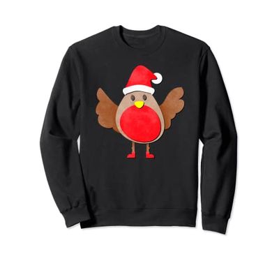 Robin Red Breast Christmas Sweatshirt