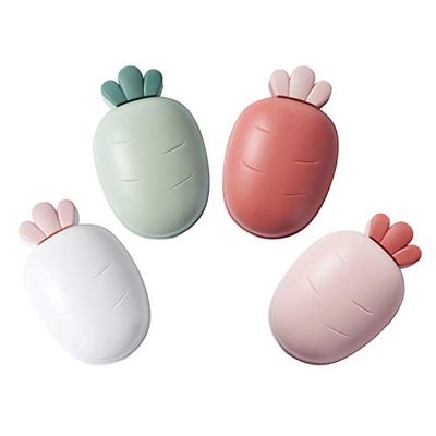 Angelkiss 4 stuks zeepbakjes voor op reis