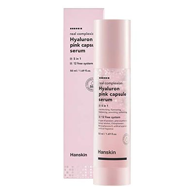 Hanskin - Real Complexion Hyaluron Pink Capsule Serum - 50ml