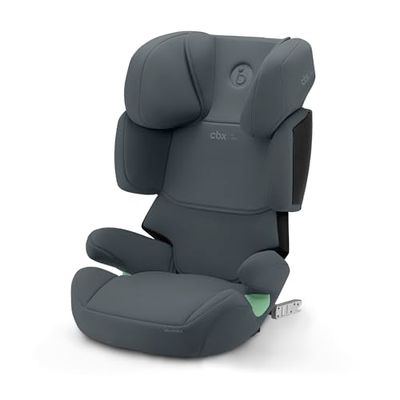 CBX by CYBEX Siège-Auto pour Enfants Solution X i-Fix, pour les voitures avec et sans ISOFIX, De 3 à 12 ans env. (100 - 150 cm), de 15 à 50 kg env., Cobblestone Grey