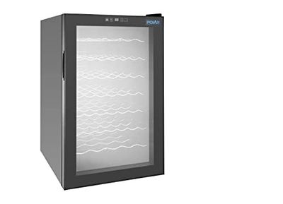 Polar C-Series 51 Bottle Wine Fridge - LED Control Panel, Noise Level 39, Removable Shelves CC067