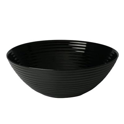 Dajar Salada Harena 27 cm Luminarc, vidro, preto, 27 x 27 x 9,8 cm