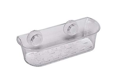 Croydex Press 'N' Lock Panier allongé Argenté