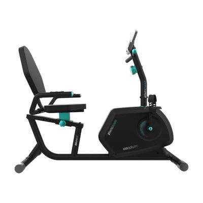 Cecotec Drumfit Static 6000 sits motionscykel 8 nivåer magnetiskt motståndsmotstånd 6 kg svänghjul LCD-skärm pulsmätare enhetshållare