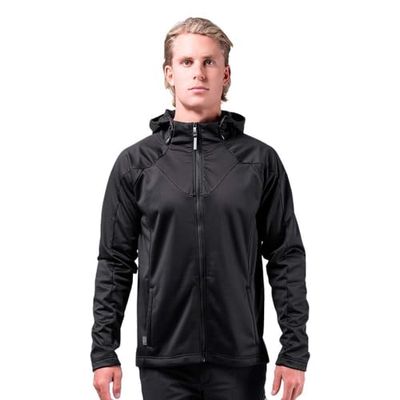 DISMARINA PLASTIMO Nuevo 2024-Tech Hoodie Blk M-XL, 71422 Other, meerkleurig, één maat